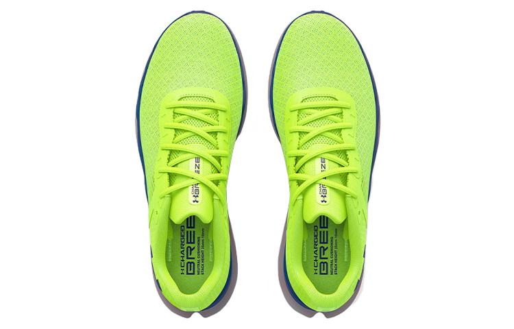 Shop Under Armour Charged Breeze ''Jaune High-Vis Bleu Cruise'' 3025129-300