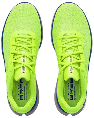 Under Armour Charged Breeze ''Jaune High-Vis Bleu Cruise'' 3025129-300 Shop Under Armour Charged Breeze ''Jaune High-Vis Bleu Cruise'' 3025129-300