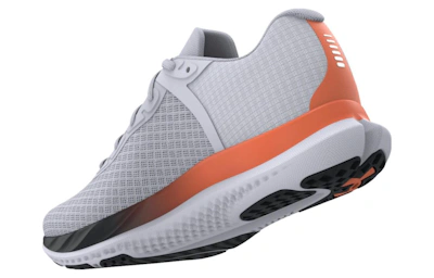 Under Armour Charged Breeze 'White Panic Orange'