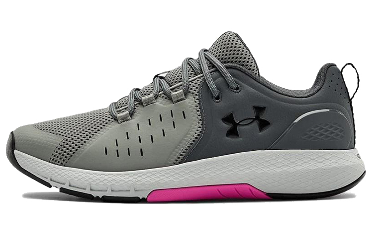 Under Armour Charged Commit 2 'Gray White Pink' 3022027-301