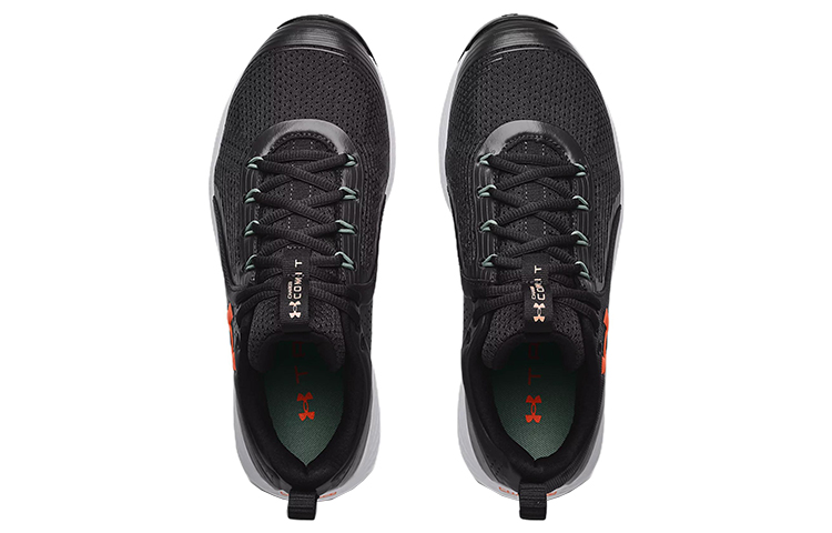 Shop Under Armour Charged Commit 3 ''Gris Jet Vert Opale'' 3023703-106
