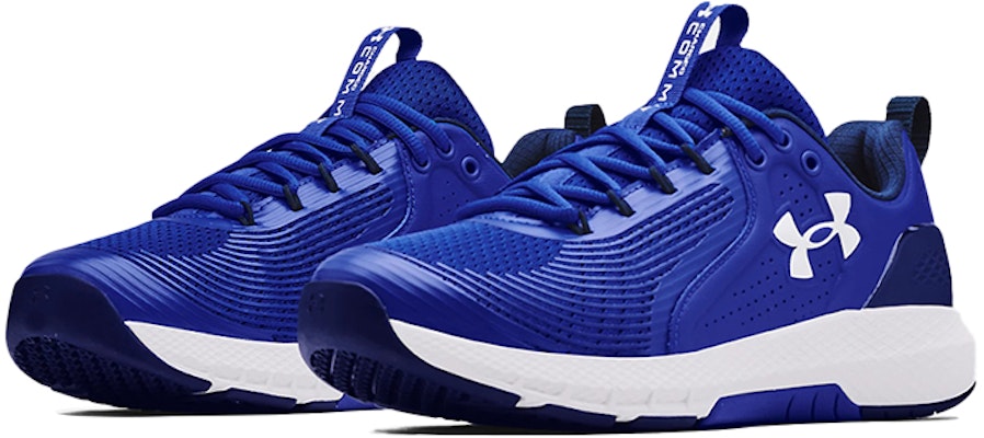 Under Armour Charged Commit 3 'Royal White' 3023703-402 Lookbook Under Armour Charged Commit 3 'Royal White' 3023703-402