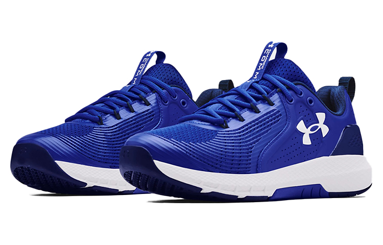 Lookbook Under Armour Charged Commit 3 ''Royal White'' Scarpe 3023703-402