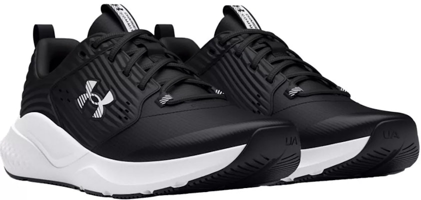 Under Armour Charged Commit 4 'Black White' 3026017-004 Lookbook Under Armour Charged Commit 4 'Black White' 3026017-004