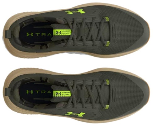 Under Armour Charged Commit 4 Camo 'Baroque Green High Vis Yellow' 3027096-301 Shop Under Armour Charged Commit 4 Camo 'Baroque Green High Vis Yellow' 3027096-301
