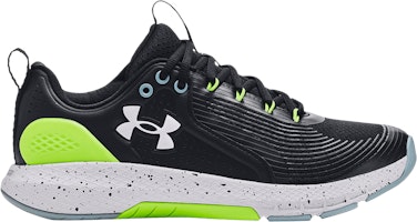 Under Armour Charged Commit TR 3 4E Wide 'Black Lime Surge' 3023704-002 Under Armour Charged Commit TR 3 4E Wide 'Black Lime Surge' 3023704-002
