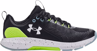 Under Armour Charged Commit TR 3 4E Wide 'Black Lime Surge' 3023704-002 Under Armour Charged Commit TR 3 4E Wide 'Black Lime Surge' 3023704-002