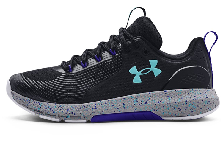 Under Armour Charged Commit TR 3 'Black Blue Speckled' 3023703-003