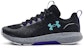 Under Armour Charged Commit TR 3 'Hitam Biru Bercorak' 3023703-003