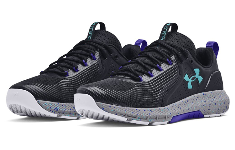 Lookbook Under Armour Charged Commit TR 3 ''Noir Bleu Moucheté'' 3023703-003