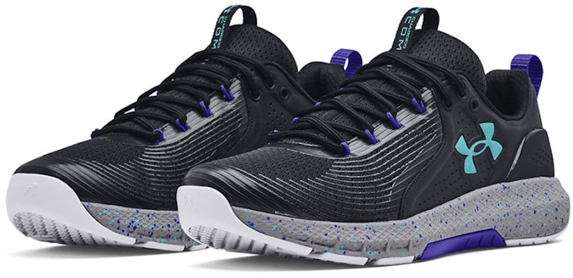 Under Armour Charged Commit TR 3 'Hitam Biru Berbintik' 3023703-003 Lookbook Under Armour Charged Commit TR 3 'Hitam Biru Berbintik' 3023703-003
