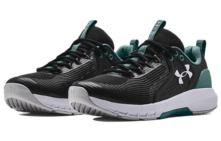 Lookbook Under Armour Charged Commit TR 3 ''Zwart Groen'' 3023703-002