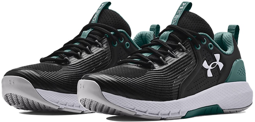 언더아머 차지드 커밋 TR 3 '블랙 그린' 3023703-002 Lookbook 언더아머 차지드 커밋 TR 3 '블랙 그린' 3023703-002