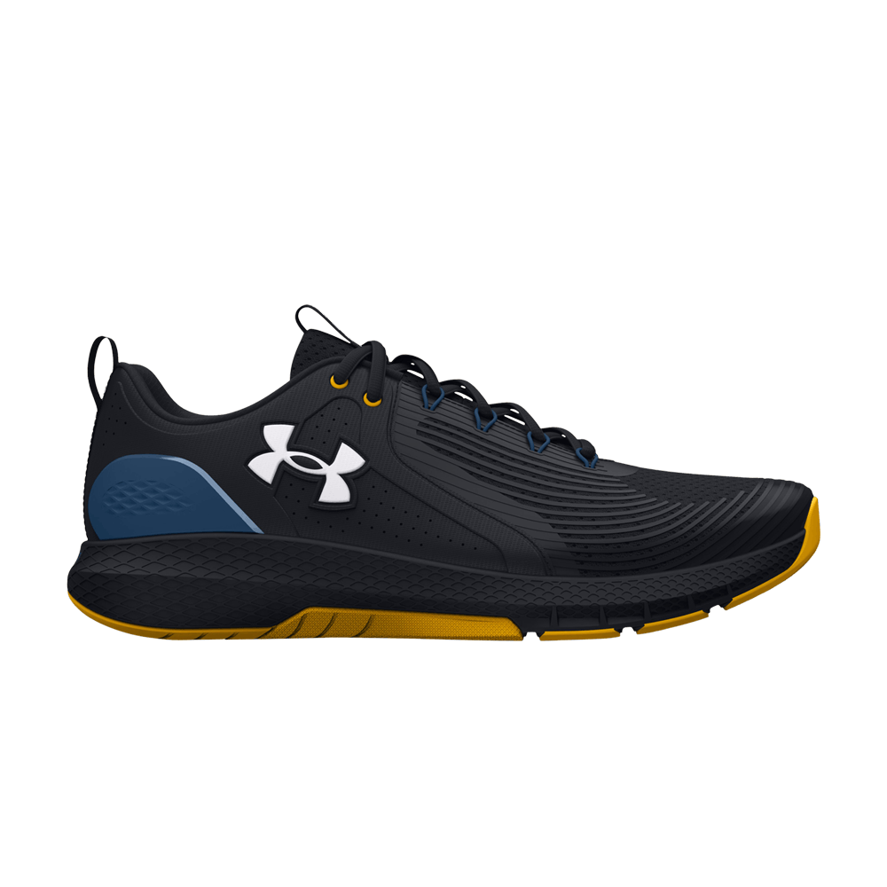 Under Armour Charged Commit TR 3 'Black Varsity Blue' 3023703-007