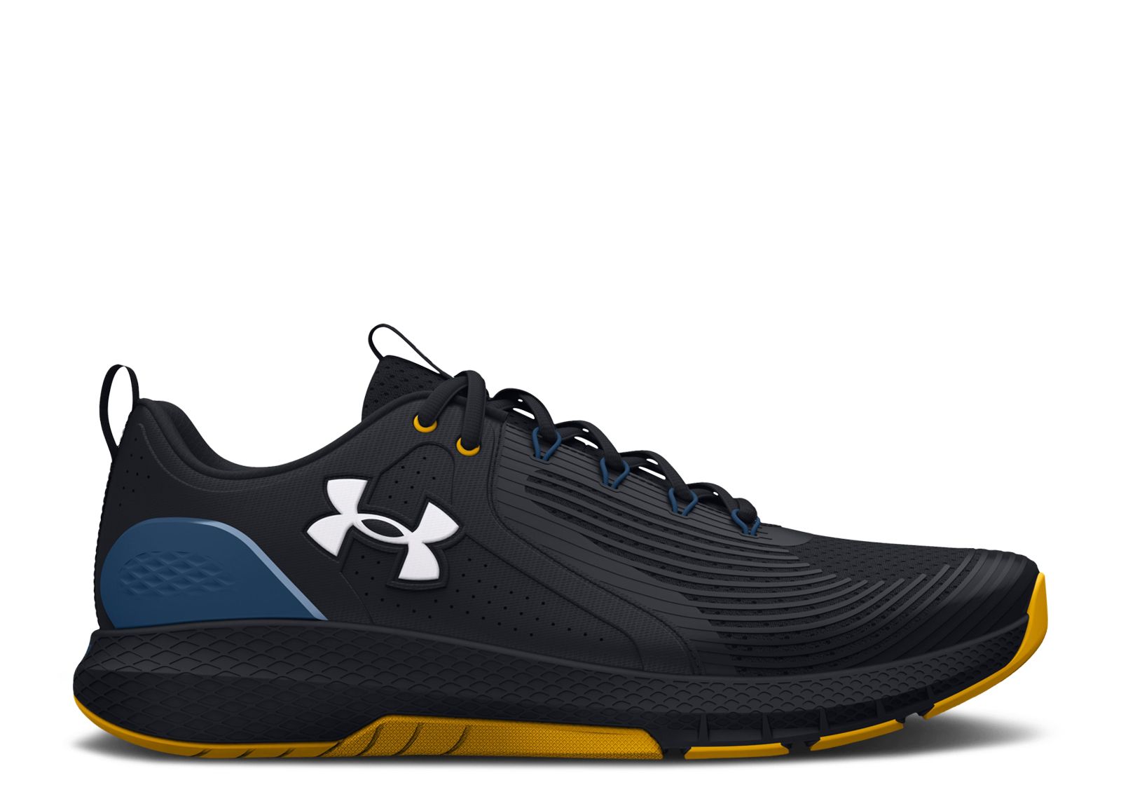 Under Armour Charged Commit TR 3 'Black Varsity Blue' 3023703-007