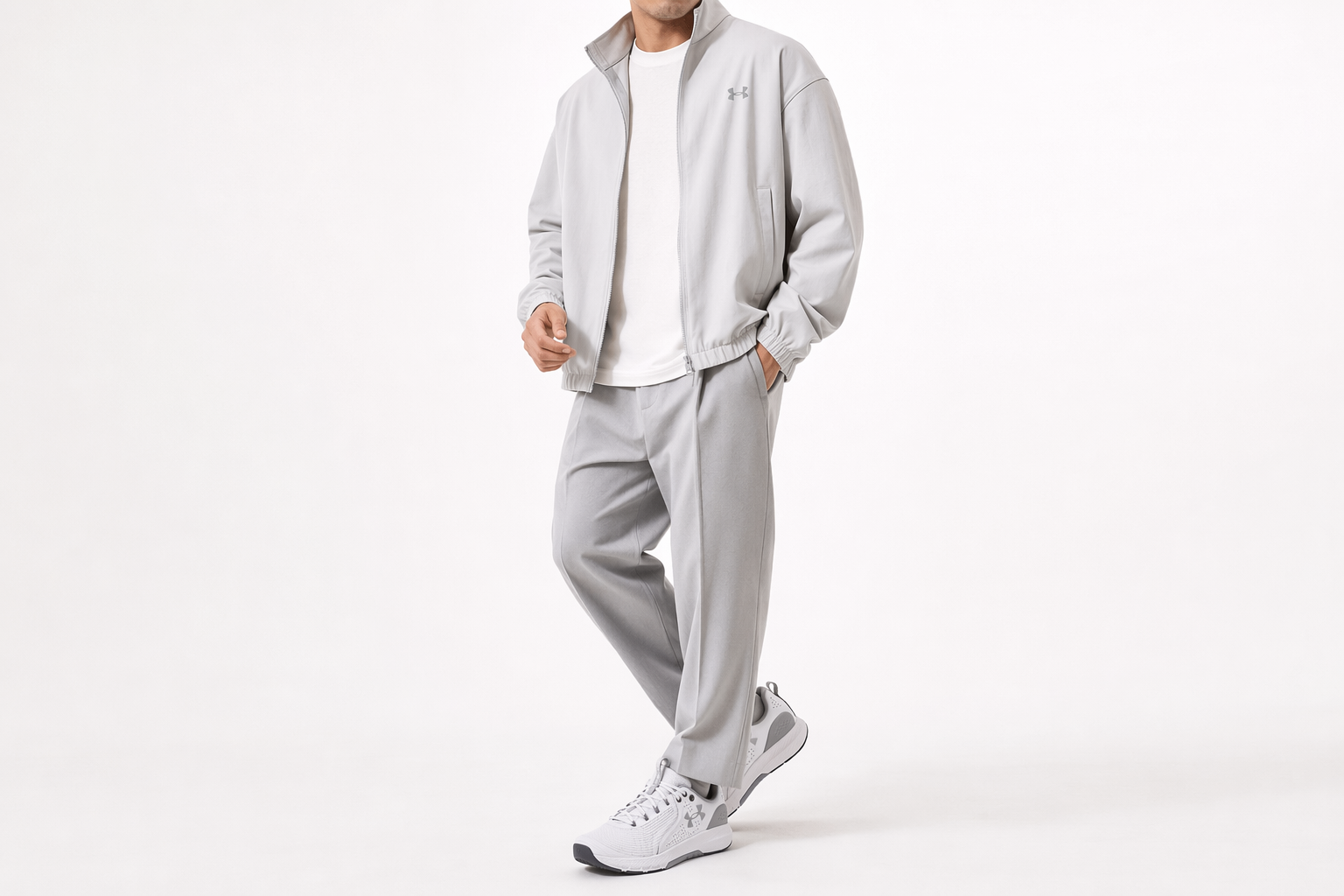 Order Under Armour Charged Commit TR 3 'Putih Abu Mod' 3023703-103