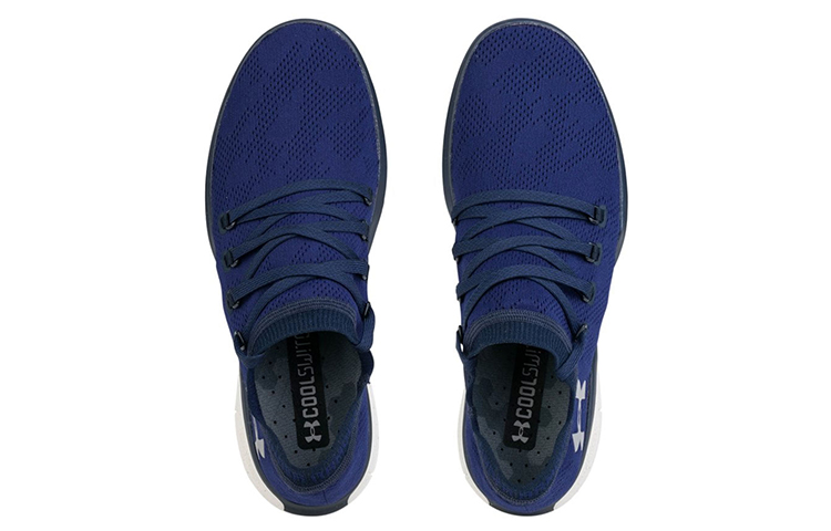 Lookbook 언더아머 차지드 쿨스위치 2 블루화이트 3000009-400