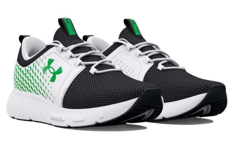 Lookbook Under Armour Charged Decoy 'Hitam Skrin Hijau' 3026681-004