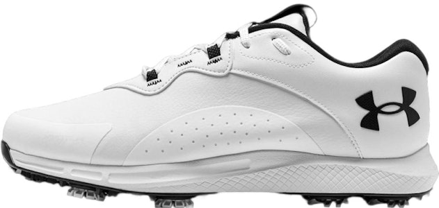 安德瑪 Charged Draw 2 寬版高爾夫鞋 '白黑' 3026401-100 Buy 安德瑪 Charged Draw 2 寬版高爾夫鞋 '白黑' 3026401-100