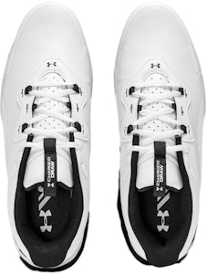 安德瑪 Charged Draw 2 寬版高爾夫鞋 '白黑' 3026401-100 Shop 安德瑪 Charged Draw 2 寬版高爾夫鞋 '白黑' 3026401-100