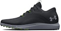 Buy 언더아머 차지드 드로우 2 스파이크리스 골프 '블랙 스틸' 3026399-001