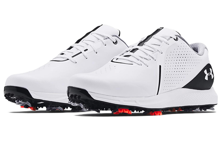 Lookbook Under Armour Charged Draw RST Golf ''Blanc Noir'' 3023728-100