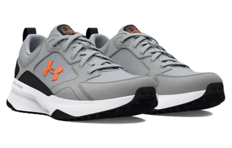 Lookbook Under Armour Charged Edge 'Kelabu Mod Jingga Blast' 3026727-102