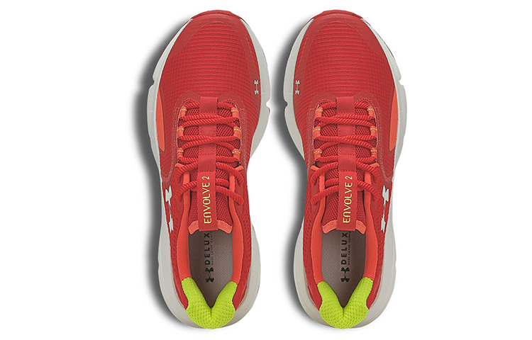 Lookbook Under Armour Charged Envolve 2 低幫 跑步鞋 男款 紅色