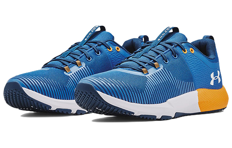 Lookbook Under Armour Charged Engage „Blau Orange“ 3022616-402