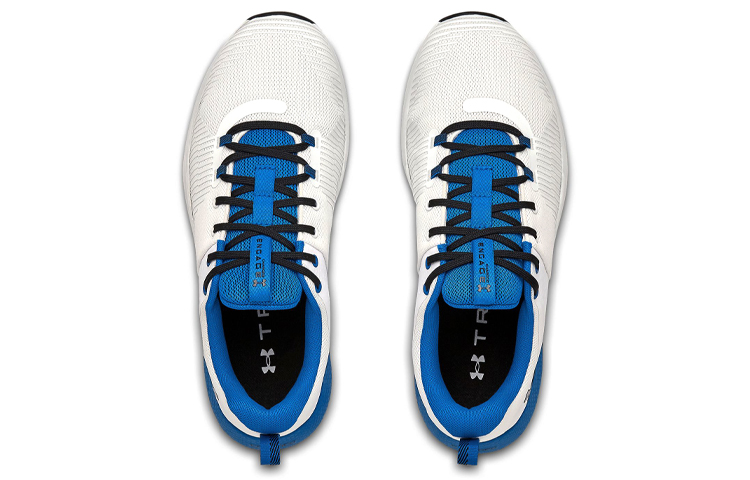 Shop Under Armour Charged Engage 'Putih Tim Royal' 3022616-106