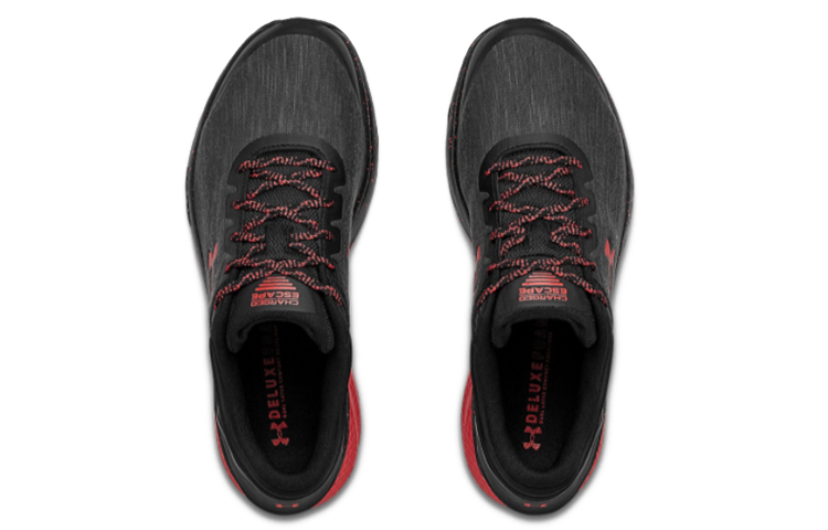 Shop Under Armour Charged Escape 3 Evo 'Hitam Versa Merah' 3023878-003