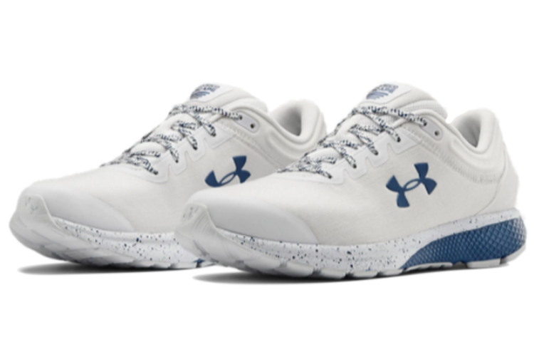 Lookbook Under Armour Charged Escape 3 Evo 'Putih Graphite Biru' 3023878-103