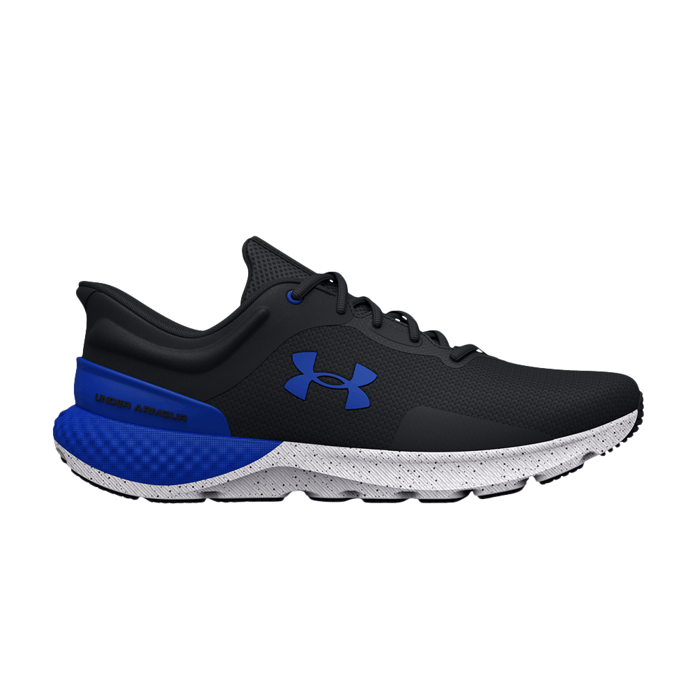 Under Armour Charged Escape 4 4E Wide 'Black Versa Blue' 3025499-003