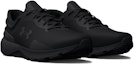 Lookbook Under Armour Charged Escape 4 4E Wide 'Hitam Triple' 3025499-001