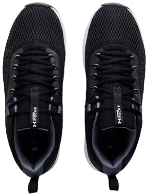 Under Armour Charged Focus 'Black Halo Grey' Sepatu Hitam Abu-abu 3024277-001 Lookbook Under Armour Charged Focus 'Black Halo Grey' Sepatu Hitam Abu-abu 3024277-001