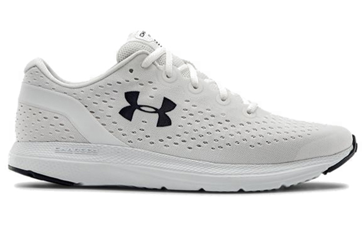 Order Under Armour Charged Impulse 1 低帮 跑步鞋 男女同款 白色