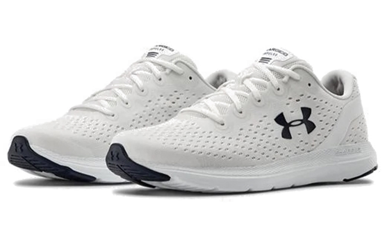 Lookbook Under Armour Charged Impulse 1 低帮 跑步鞋 男女同款 白色