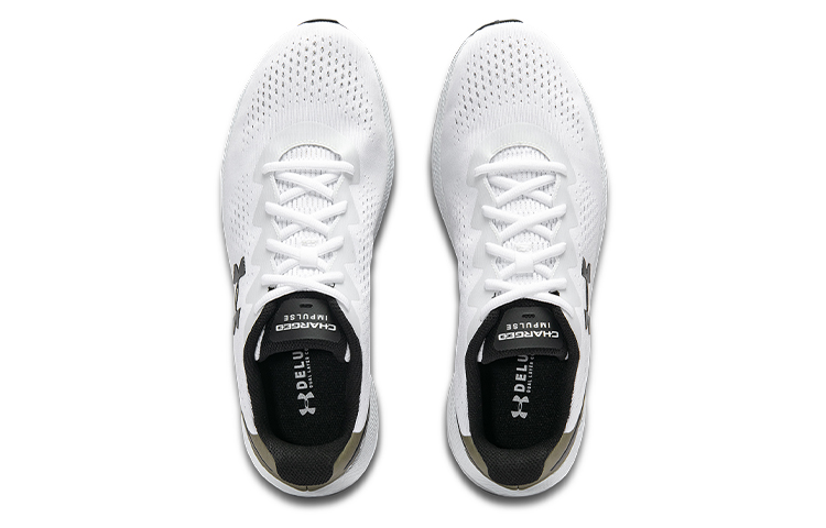 Lookbook Under Armour Charged Impulse 2 耐磨防滑減震 低幫 跑步鞋 男款 白