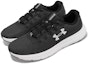 Lookbook Under Armour Charged Impulse 3 'Hitam Perak Metalik' 3025421-001