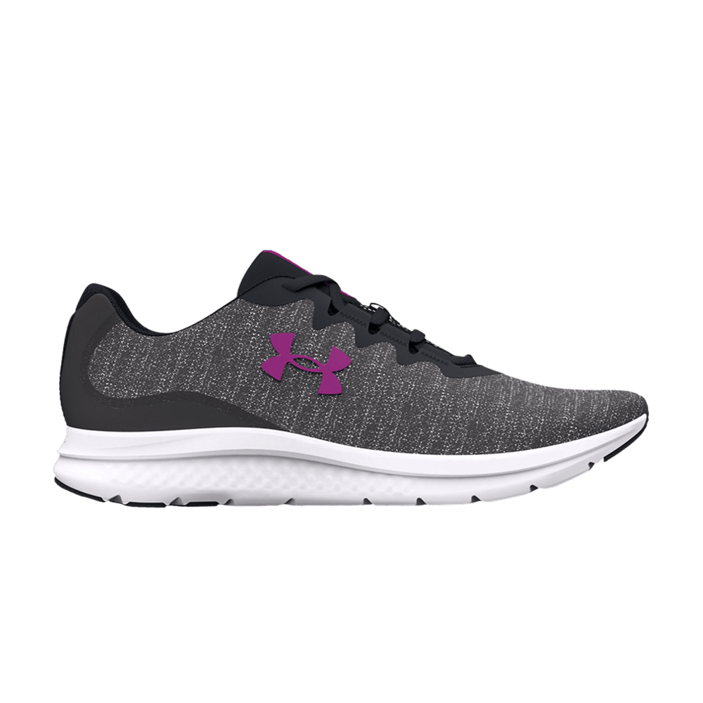(Women) Under Armour Charged Impulse 3 'Jet Grey Mystic Magenta ...