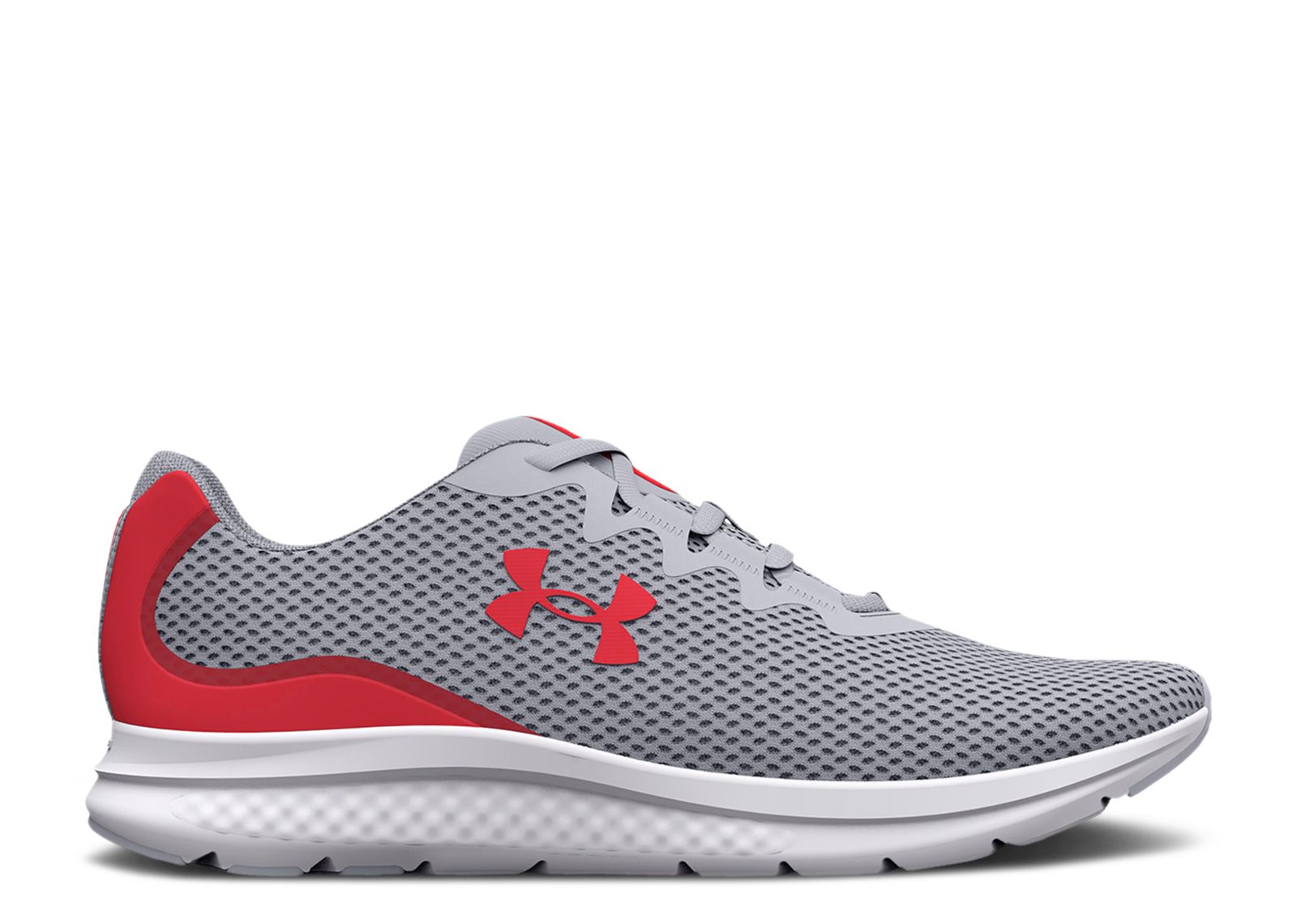 Under Armour Charged Impulse 3 'Mod Grey Radio Red' 3025421-102