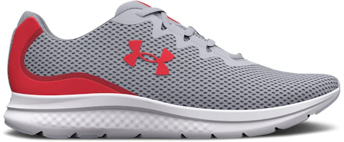 Under Armour Charged Impulse 3 'Mod Grey Radio Red' 3025421-102 Under Armour Charged Impulse 3 'Mod Grey Radio Red' 3025421-102