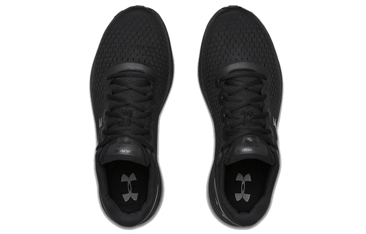 Shop Under Armour Charged Impulse 耐磨透氣 低筒 跑步鞋 男款 黑
