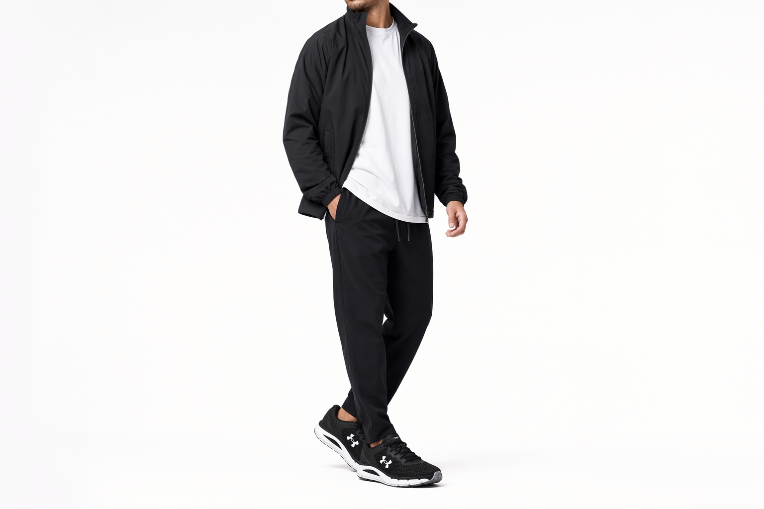 Order Under Armour Charged Intake 5 ''Zwart Wit'' 3023549-001