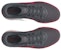 Under Armour Charged Intake 5 'Kelabu Pitch Merah' 3023549-109