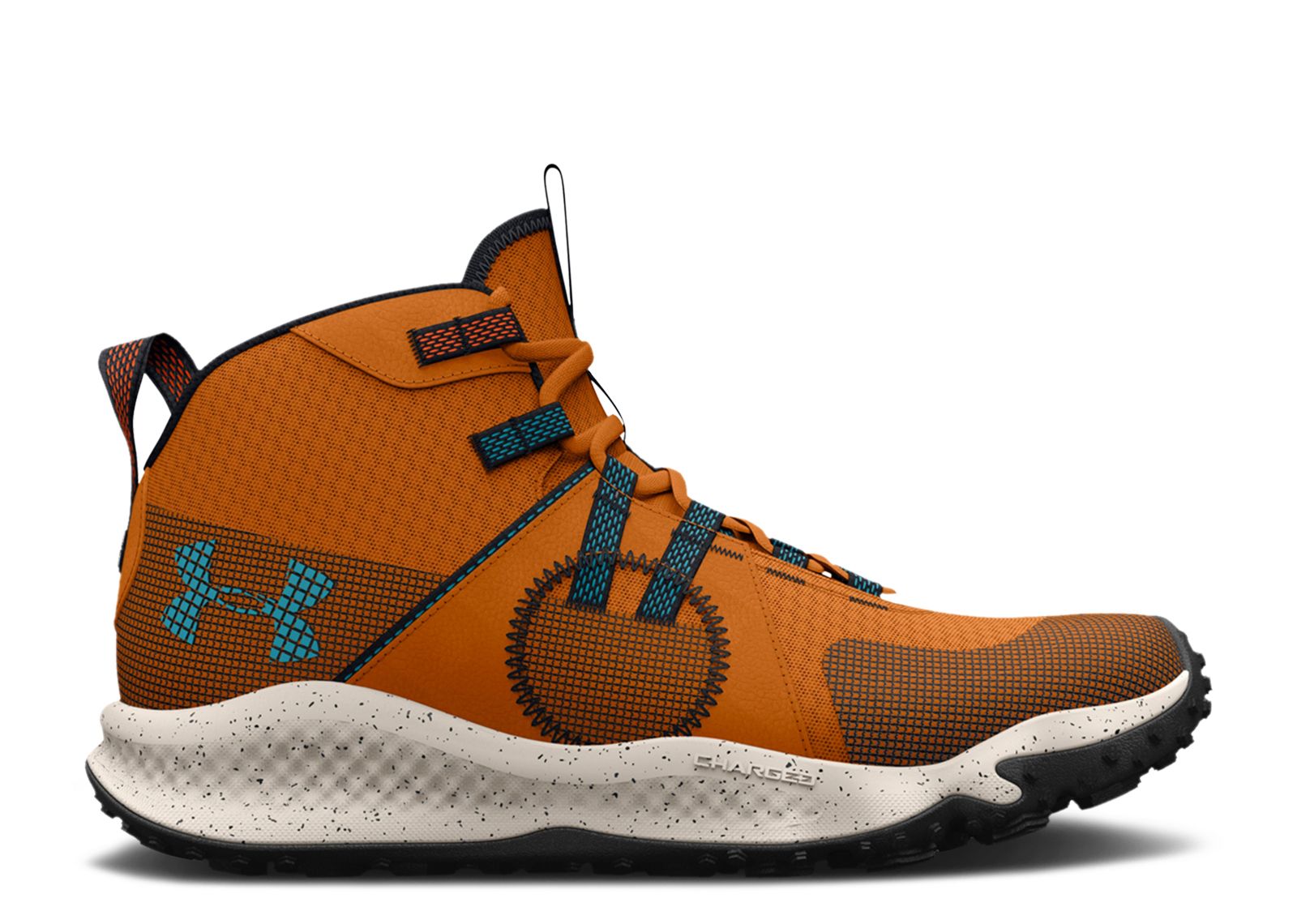 Under Armour Charged Maven Trek 'Honey Orange Blue Surf' 3026370-800