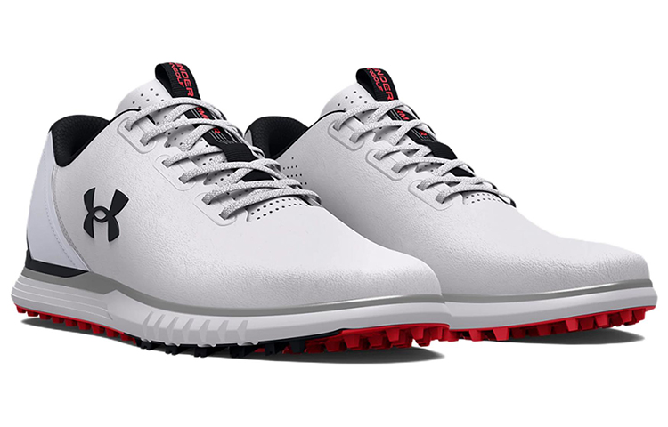 Lookbook Under Armour Charged Medal Spikeless Golf ''Bianco Grigio Mod'' 3025380-100