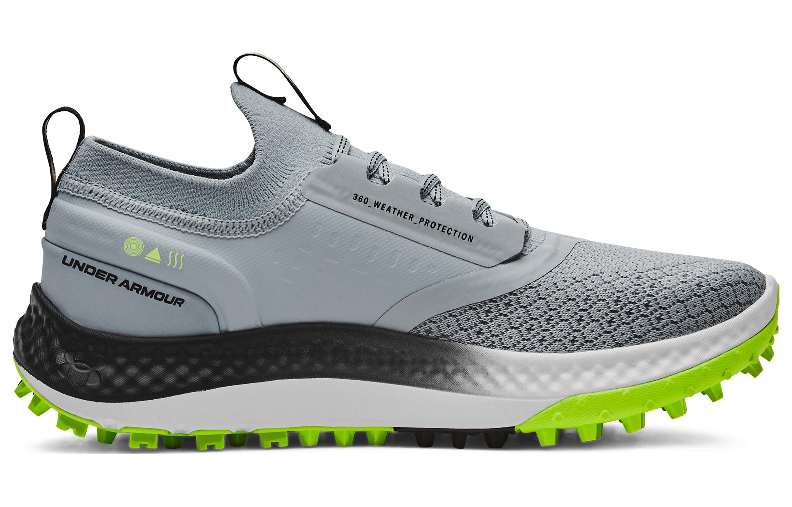 Order Under Armour Charged Phantom Spikeless Golf 'Biru Lime Pelabuhan' 3026400-400