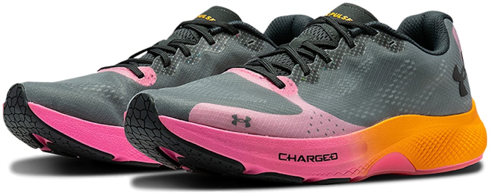 安德玛 Charged Pulse 运动鞋 粉/灰/橙 3023020-101 Lookbook 安德玛 Charged Pulse 运动鞋 粉/灰/橙 3023020-101