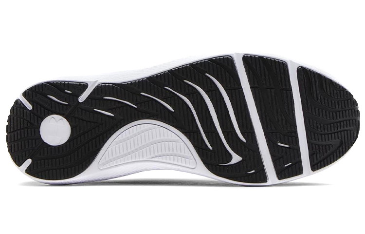 Shop Under Armour Charged Pursuit 2 'Big Logo - Hitam Putih' 3024138-001